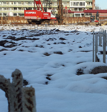 Heitoezicht op de bouwplaats